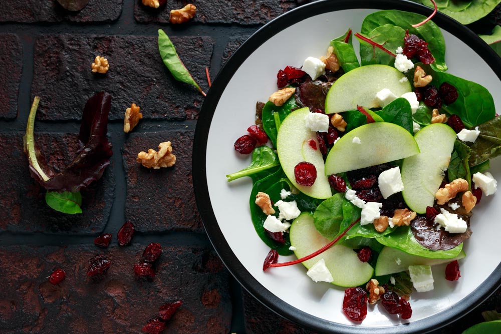 Spinach Apple Salad